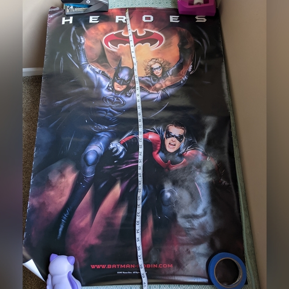 New Vintage Batman Poster from Batman & Robin - Picture 5 of 7